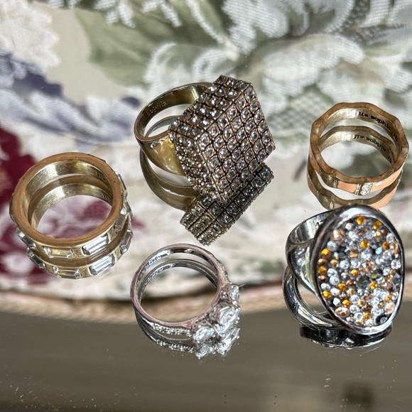 Lia Sophia Rings (lot) size 12 - Picture 1 of 3